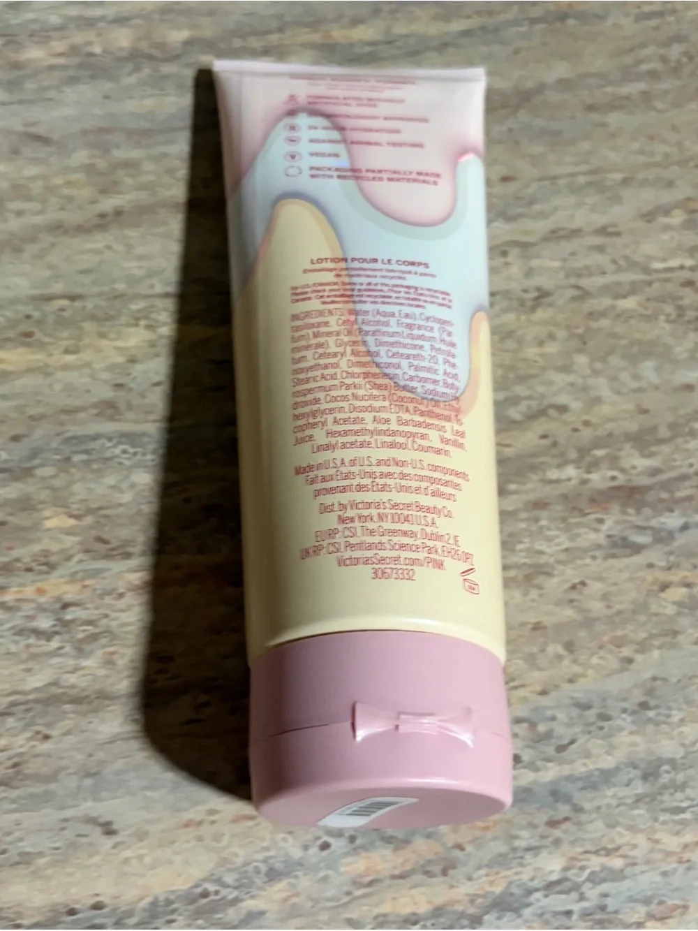 PINK Body Lotion Strawberries & Cream, Coconut Milk, Frothy Vanilla